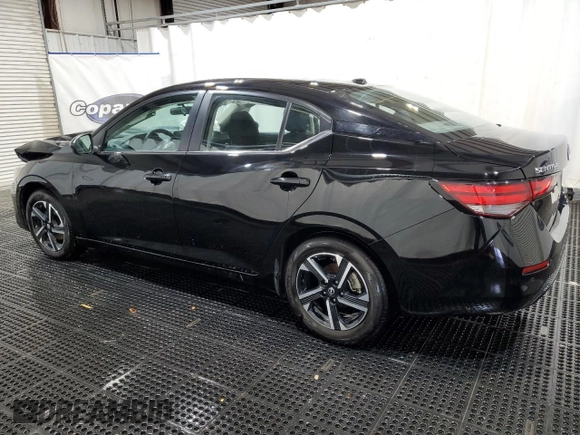 2024 Nissan Sentra SV with VIN 3N1AB8CV7RY348310, listed as a Copart auction lot 61210525 with 27,120 mi miles and Non repairable. Bid and sale history available at DreamBid. Image 2.