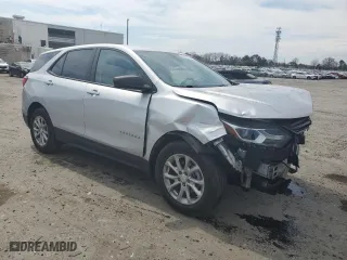 2021 Chevrolet Equinox LS with VIN 3GNAXSEV2MS173752, listed as a Copart auction lot 51205825 with 100,507 mi miles and Salvage Title. Bid and sale history available at carsss.com. Image 4.
