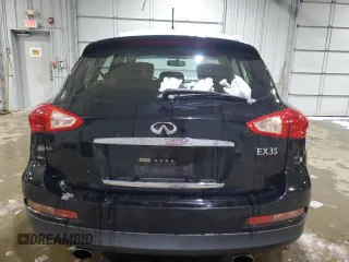 2008 Infiniti EX Journey with VIN JNKAJ09F08M355620, listed as a Copart auction lot 44428505 with 143,926 mi miles and Salvage title. Bid and sale history available at DreamBid. Image 6.