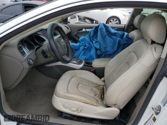 2012 Audi A5 2.0T Premium Plus with VIN WAULFAFR7CA042930, listed as a Copart auction lot 53822845 with 108,706 mi miles and Clean Title. Bid and sale history available at carsss.com. Image 7.