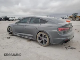 2023 Audi RS 5 Sportback z VIN WUAAWCF54PA901323, wystawiony jako Copart lot #78427704 z przebiegiem 21 901 mil mil oraz Szkoda całkowita • Salvage title. Historia ofert i sprzedaży dostępna na DreamBid. Obrazek 2.