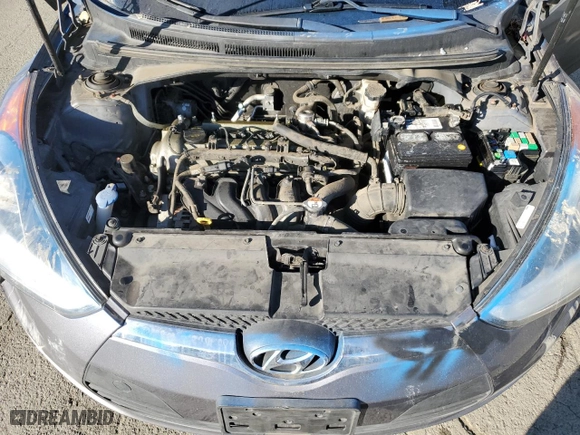 2014 Hyundai Veloster with VIN KMHTC6AD4EU193239, listed as a Copart auction lot 81298294 with 75,740 mi miles and Salvage Title. Bid and sale history available at carsss.com. Image 11.