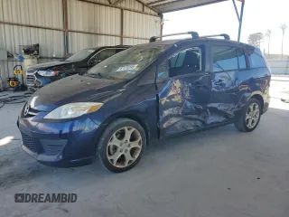 2010 Mazda 5 Sport with VIN JM1CR2W36A0387056, listed as a Copart auction lot 47478395 with 168,075 mi miles and Salvage Title. Bid and sale history available at carsss.com. Image 1.
