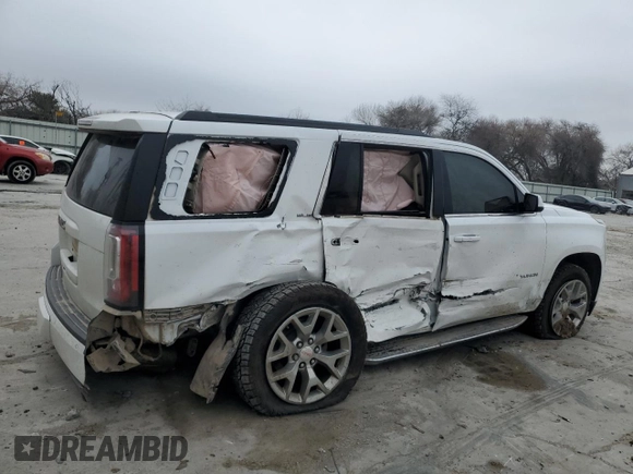 2019 GMC Yukon SLE with VIN 1GKS2AKC5KR386739, listed as a Copart auction lot 44595045 with 80,893 mi miles and Salvage Title. Bid and sale history available at carsss.com. Image 3.