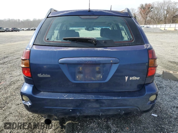 2007 Pontiac Vibe with VIN 5Y2SL65837Z443041, listed as a Copart auction lot 49280695 with 206,407 mi miles and Salvage Title. Bid and sale history available at carsss.com. Image 6.