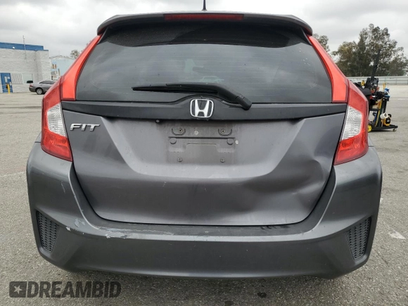 2015 Honda Fit LX with VIN 3HGGK5H55FM708533, listed as a Copart auction lot 53342255 with 156,401 mi miles and Salvage Title. Bid and sale history available at carsss.com. Image 6.