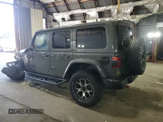 2020 Jeep Wrangler Unlimited Rubicon with VIN 1C4HJXFG2LW251956, listed as a Copart auction lot 54312505 with Not provided miles and Salvage title. Bid and sale history available at DreamBid. Image 2.