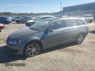 2016 Volkswagen Golf SportWagen TSI S with VIN 3VWC17AU0GM523656, listed as a Copart auction lot 76069414 with 163,440 mi miles and Salvage Title. Bid and sale history available at carsss.com. Image 1.