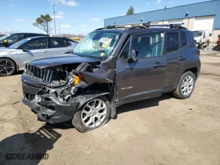 2017 Jeep Renegade Latitude with VIN ZACCJBBB2HPF25278, listed as a Copart auction lot 50336635 with 0 mi miles and Clean Title. Bid and sale history available at carsss.com. Image 1.
