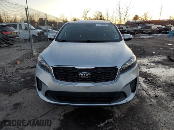 2019 Kia Sorento S with VIN 5XYPG4A57KG483415, listed as a Copart auction lot 87708955 with Not Provided miles and Salvage Title. Bid and sale history available at DreamBid. Image 5.