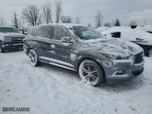 2018 Infiniti QX60 with VIN 5N1DL0MM8JC533621, listed as a Copart auction lot 82718104 with NaN miles and Clean Title. Bid and sale history available at carsss.com. Image 4.