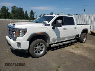 2020 GMC Sierra 3500HD Denali z VIN 1GT49WEY3LF309875, wystawiony jako Copart lot #65492494 z przebiegiem 108 080 mil mil oraz Szkoda całkowita • Salvage title. Historia ofert i sprzedaży dostępna na DreamBid. Obrazek 1.