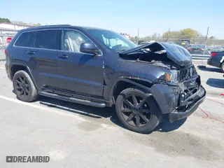 2015 Jeep Grand Cherokee Altitude with VIN 1C4RJFAG8FC954649, listed as a IAAI auction lot 41906591 with 76,804 mi miles. Bid and sale history available at carsss.com. Image 1.