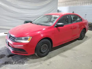 2015 Volkswagen Jetta S with VIN 3VW2K7AJ1FM344894, listed as a Copart auction lot 66795675 with 171,402 mi miles and Clean title. Bid and sale history available at DreamBid. Image 1.