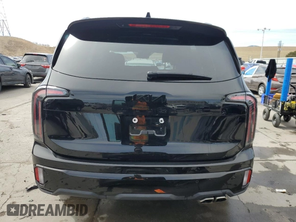 2024 Kia Telluride SX Prestige X-Line z VIN 5XYP5DGC8RG551601, wystawiony jako Copart lot #50231685 z przebiegiem 12 790 mil mil oraz Szkoda całkowita • Salvage title. Historia ofert i sprzedaży dostępna na DreamBid. Obrazek 6.