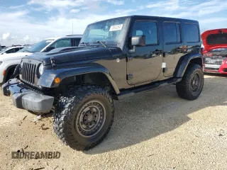 2018 Jeep Wrangler JK Unlimited Sahara with VIN 1C4BJWEG6JL891300, listed as a Copart auction lot 73855264 with 71,044 mi miles and Non Repairable. Bid and sale history available at carsss.com. Image 1.