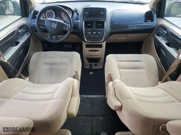 2015 Dodge Grand Caravan American Value Pkg with VIN 2C4RDGBG1FR641199, listed as a Copart auction lot 73400114 with 112,831 mi miles and Clean Title. Bid and sale history available at carsss.com. Image 8.