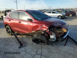 2024 Buick Encore GX Avenir with VIN KL4AMGSL6RB073085, listed as a Copart auction lot 86503654 with 4,528 mi miles and Salvage title. Bid and sale history available at DreamBid. Image 4.