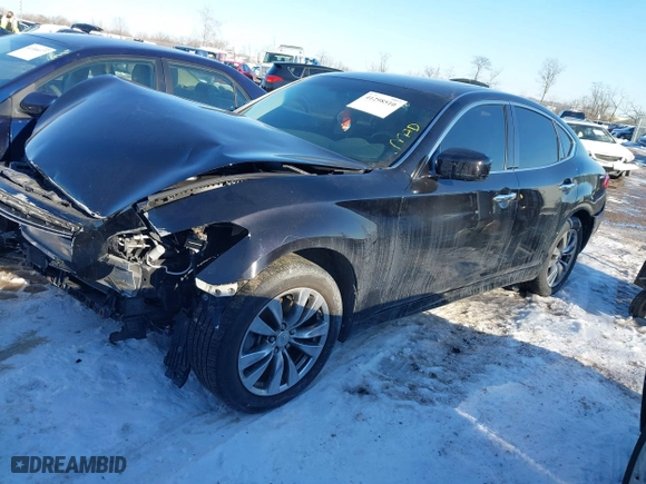 2013 Infiniti M37 with VIN JN1BY1AR5DM602933, listed as a IAAI auction lot 41298510 with 1 miles. Bid and sale history available at carsss.com. Image 19.