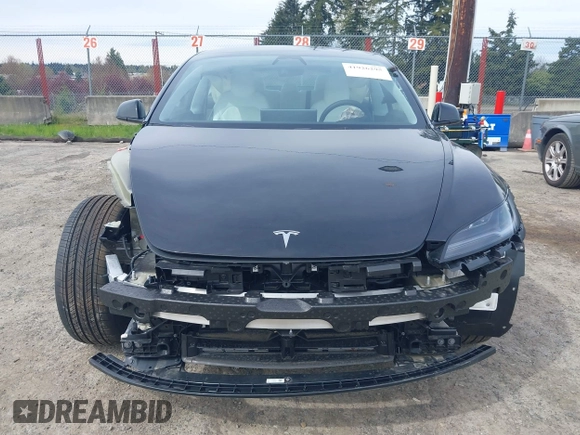 2025 Tesla Model 3 Long Range with VIN 5YJ3E1EB1SF885103, listed as a IAAI auction lot 41926295 with Not provided miles and . Bid and sale history available at DreamBid. Image 12.