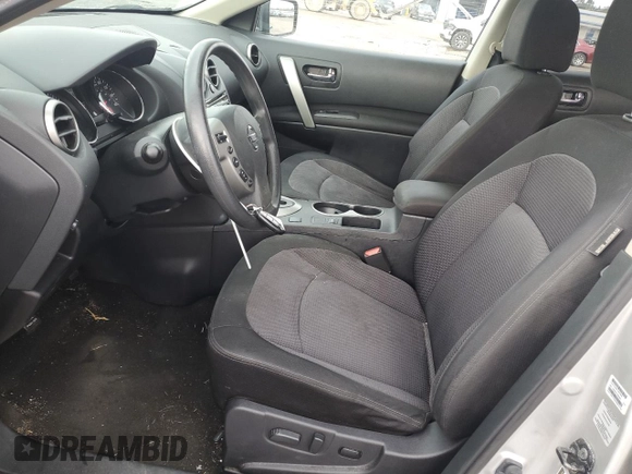 2012 Nissan Rogue S with VIN JN8AS5MV3CW702093, listed as a Copart auction lot 72132794 with 106,526 mi miles and Salvage Title. Bid and sale history available at DreamBid. Image 7.