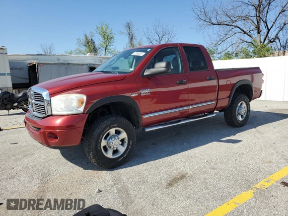 2007 Dodge 2500 ST with VIN 3D7KS28DX7G766626, listed as a Copart auction lot 52388535 with 210,703 mi miles and Clean Title. Bid and sale history available at carsss.com. Image 1.