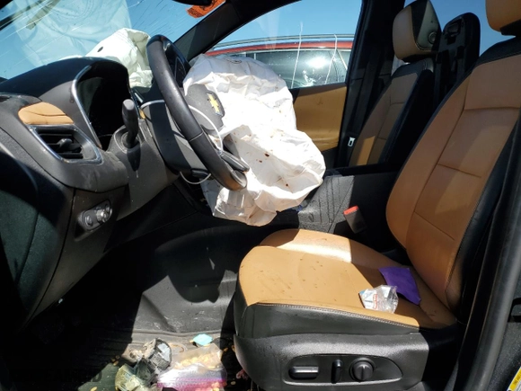 2018 Chevrolet Equinox Premier with VIN 3GNAXWEX8JL394898, listed as a Copart auction lot 50263935 with 0 mi miles and Salvage Title. Bid and sale history available at carsss.com. Image 7.