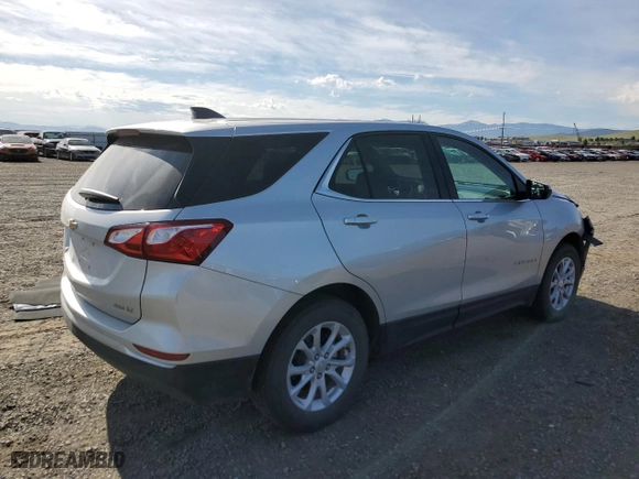 2020 Chevrolet Equinox LT with VIN 3GNAXUEV2LS714681, listed as a Copart auction lot 59299084 with 20,563 mi miles and Salvage Title. Bid and sale history available at carsss.com. Image 3.