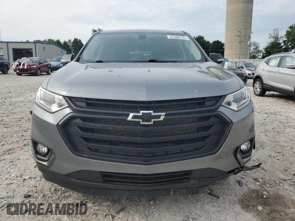 2021 Chevrolet Traverse LT Cloth with VIN 1GNERGKWXMJ208657, listed as a Copart auction lot 61564725 with 52,135 mi miles and Salvage title. Bid and sale history available at DreamBid. Image 5.
