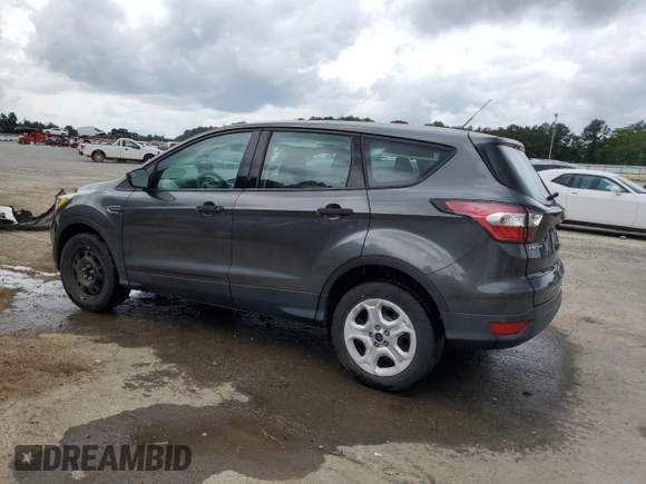 2017 Ford Escape S z VIN 1FMCU0F7XHUC07081, wystawiony jako Copart lot #55094775 z przebiegiem 43 552 mil mil oraz Szkoda całkowita • Salvage title. Historia ofert i sprzedaży dostępna na DreamBid. Obrazek 2.