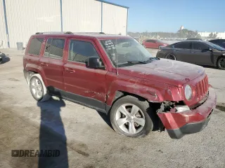 2012 Jeep Patriot Limited with VIN 1C4NJPCB4CD526444, listed as a Copart auction lot 82899834 with 127,220 mi miles and Salvage title. Bid and sale history available at DreamBid. Image 4.
