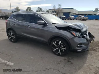 2020 Nissan Rogue Sport S with VIN JN1BJ1CW8LW389695, listed as a Copart auction lot 68811622 with 15,617 mi miles. Bid and sale history available at carsss.com. Image 4.