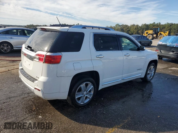 2013 GMC Terrain Denali with VIN 2GKALYEK4D6273576, listed as a Copart auction lot 43437335 with 198,731 mi miles and Salvage Title. Bid and sale history available at DreamBid. Image 3.