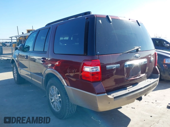 2012 Ford Expedition XLT with VIN 1FMJU1H54CEF09557, listed as a IAAI auction lot 41120906 with 195,403 mi miles and . Bid and sale history available at DreamBid. Image 3.
