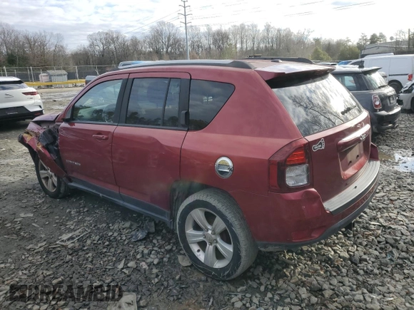 2016 Jeep Compass Sport z VIN 1C4NJCBB1GD506541, wystawiony jako Copart lot #87187464 z przebiegiem 71 100 mil mil oraz Szkoda całkowita • Salvage title. Historia ofert i sprzedaży dostępna na DreamBid. Obrazek 2.