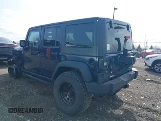 2013 Jeep Wrangler Unlimited Rubicon with VIN 1C4BJWFGXDL502435, listed as a IAAI auction lot 41937642 with 83,817 mi miles and . Bid and sale history available at DreamBid. Image 3.