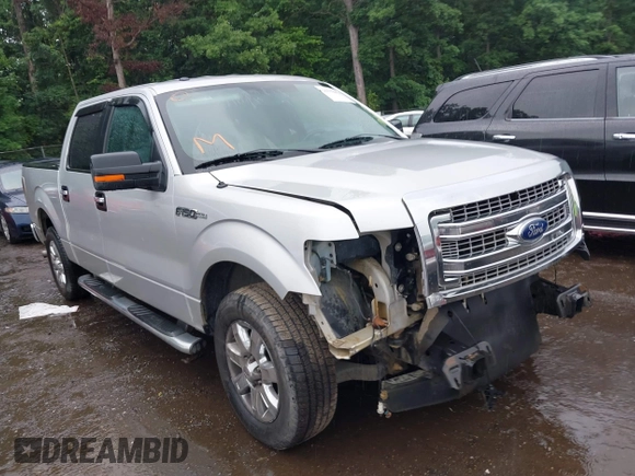 2013 Ford F-150 XL with VIN 1FTFW1CF5DKF63831, listed as a IAAI auction lot 39559854 with 125,721 mi miles and . Bid and sale history available at carsss.com. Image 1.