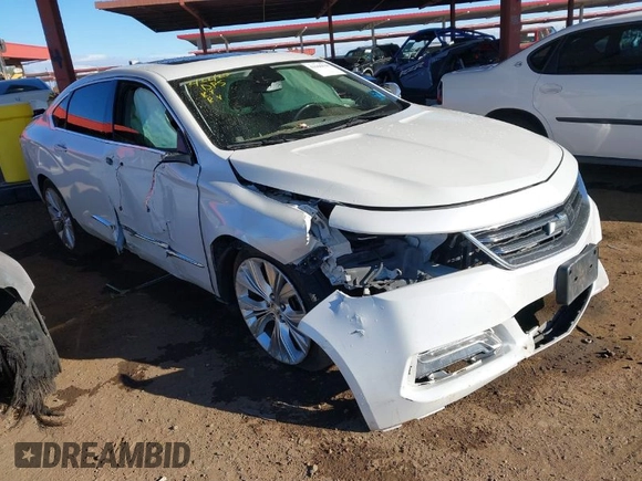 2016 Chevrolet Impala LTZ with VIN 2G1145S30G9185429, listed as a IAAI auction lot 41666638 with 150,471 mi miles. Bid and sale history available at carsss.com. Image 1.