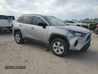 2021 Toyota RAV4 Hybrid LE with VIN 4T3LWRFVXMU045340, listed as a Copart auction lot 53053535 with 37,138 mi miles and Salvage title. Bid and sale history available at DreamBid. Image 4.