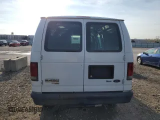 2012 Ford Econoline Cargo Commercial with VIN 1FTNE2EL0CDB33215, listed as a Copart auction lot 63120784 with 258,466 mi miles and Salvage title. Bid and sale history available at DreamBid. Image 6.