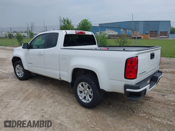 2021 Chevrolet Colorado 2WD LT with VIN 1GCHSCEA8M1205131, listed as a IAAI auction lot 42273672 with 84,711 mi miles and . Bid and sale history available at DreamBid. Image 3.
