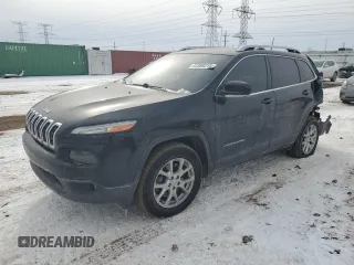 2018 Jeep Cherokee Latitude Plus with VIN 1C4PJMLB7JD570216, listed as a Copart auction lot 44998215 with 70,203 mi miles and Salvage Title. Bid and sale history available at carsss.com. Image 1.