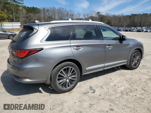 2019 Infiniti QX60 Luxe z VIN 5N1DL0MN0KC509856, wystawiony jako Copart lot #46816455 z przebiegiem 78 961 mil mil oraz Szkoda całkowita • Salvage title. Historia ofert i sprzedaży dostępna na DreamBid. Obrazek 3.