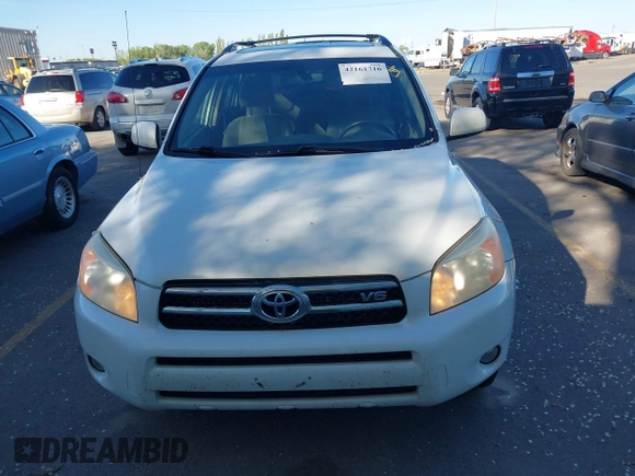 2007 Toyota RAV4 Limited with VIN JTMBK31VX75038508, listed as a IAAI auction lot 42161716 with 225,197 mi miles. Bid and sale history available at carsss.com. Image 6.