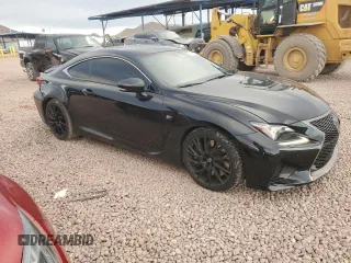 2016 Lexus RC F with VIN JTHHP5BC1G5005755, listed as a Copart auction lot 79686404 with 58,085 mi miles and Salvage Title. Bid and sale history available at carsss.com. Image 4.