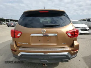 2017 Nissan Pathfinder S with VIN 5N1DR2MMXHC605245, listed as a Copart auction lot 53764715 with 167,954 mi miles and Clean Title. Bid and sale history available at carsss.com. Image 6.