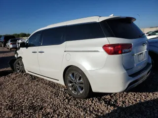 2018 Kia Sedona SX-L with VIN KNDME5C19J6399669, listed as a Copart auction lot 72073194 with 60,657 mi miles and Salvage Title. Bid and sale history available at carsss.com. Image 2.