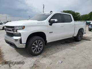 2021 Chevrolet Silverado 1500 LT z VIN 3GCUYDEDXMG330646, wystawiony jako Copart lot #56418865 z przebiegiem 74 073 mil mil oraz Szkoda całkowita • Salvage title. Historia ofert i sprzedaży dostępna na DreamBid. Obrazek 1.