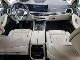 2024 BMW X7 xDrive40i with VIN 5UX23EM05R9U79787, listed as a Copart auction lot 46643245 with 19,793 mi miles and Salvage Title. Bid and sale history available at carsss.com. Image 8.