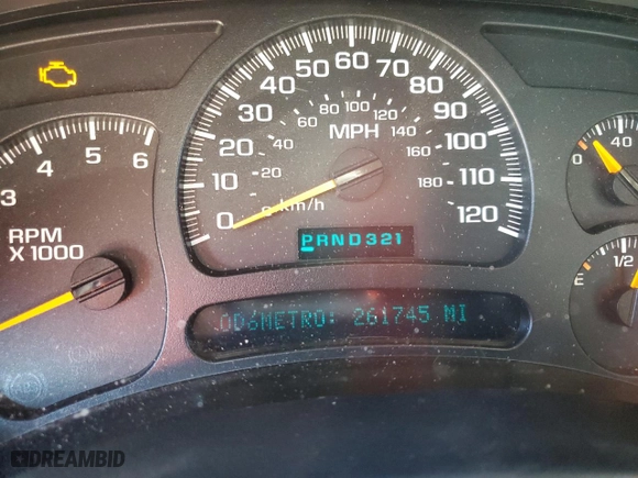 2005 Chevrolet Silverado 1500 Z71 with VIN 2GCEK13TX51366572, listed as a Copart auction lot 41682904 with 261,745 mi miles and Salvage Title. Bid and sale history available at carsss.com. Image 9.